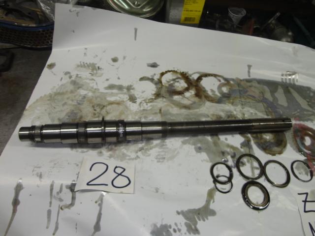 Preview of the first image of Main shaft for gearbox Maserati Mistral ZF S5-20.