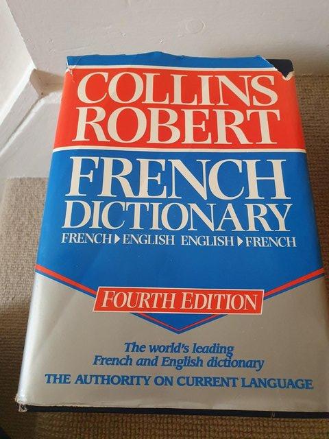 Preview of the first image of French Dictionary Collins Robert - the Big One.