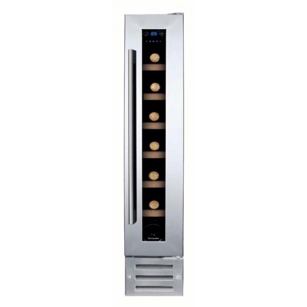 Preview of the first image of MONTPELLIER 7 BOTTLE WINE COOLER-2-20 DEGREES-6 SHELVES-NEW-.