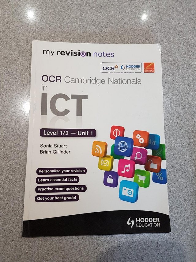 Preview of the first image of OCR Study Guide for ICT.