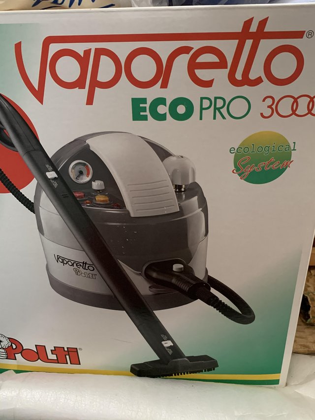 Preview of the first image of Vaporetto eco-pro 3000 professional steam cleaner.