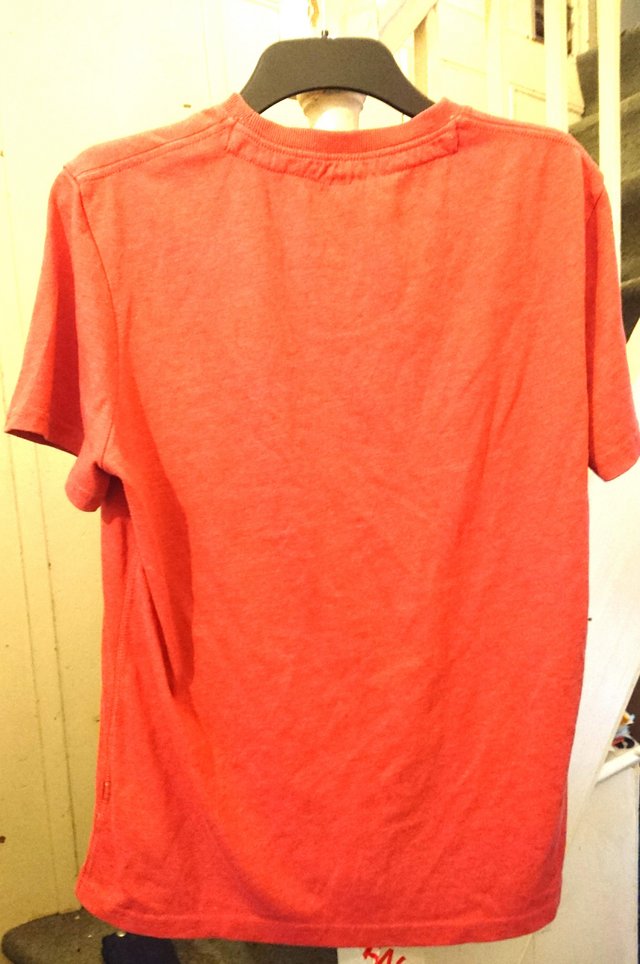 Image 3 of Superdry Mens T Shirt Orange / Red