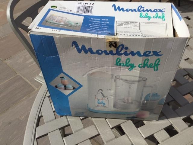 Preview of the first image of Moulinex Baby Chef, unused still in original box.