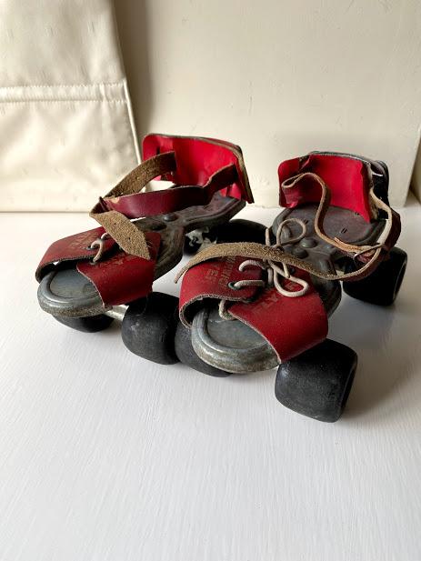 Preview of the first image of Vintage Warwick Flyer Roller Skates.