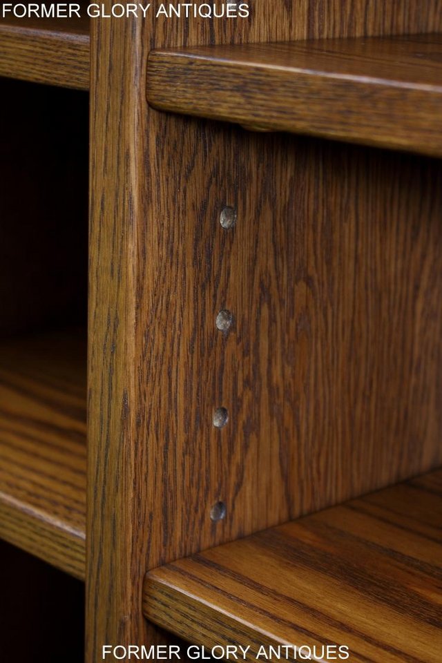Image 78 of AN OLD CHARM LIGHT OAK DVD CD STORAGE CABINET BOOKCASE TABLE