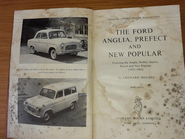 Preview of the first image of Two Car Manual Ford Anglia / Prefect.