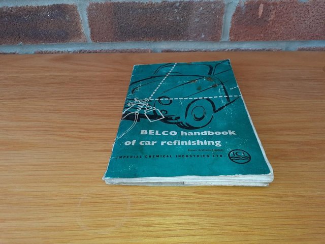 Image 2 of BELCO Handbook of Car Refinishing