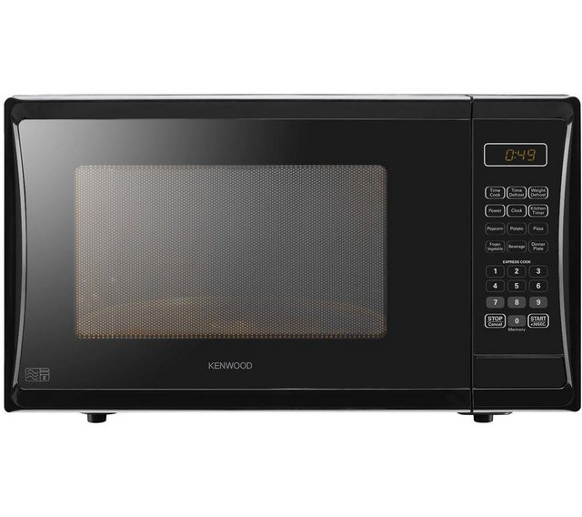Preview of the first image of KENWOOD 25L-900W BLACK SOLO MICROWAVE-11 POWER LEVELS-NEW.