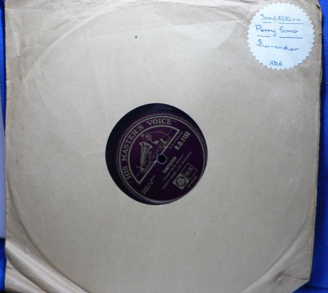 Image 4 of Perry Como - Surrender / Temptation 78 rpm 10" Record