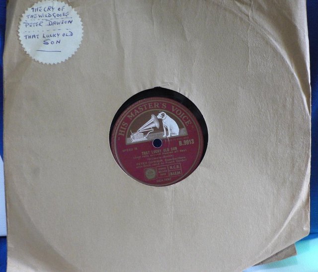 Image 3 of Peter Dawson - The Cry Of The Wild Goose - 78 rpm 10" Record