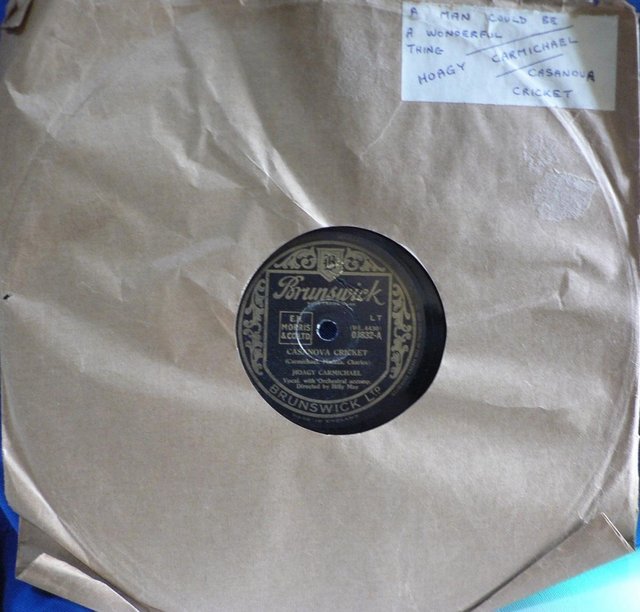 Image 3 of Hoagy Carmichael - A Man Could Be A Wonderful Thing - 78 rpm