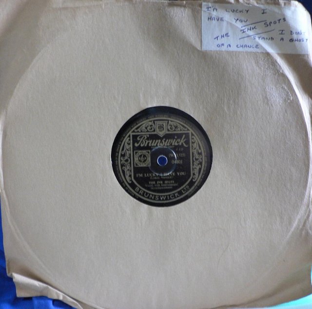 Image 3 of The Ink Spots - I'm Lucky I Have You - 78 rpm Brunswick