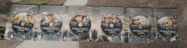 Image 2 of "The Pacific" 6 Disc DVD Box Set In Presentation Tin   BX25