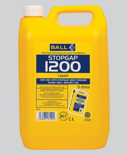 Preview of the first image of 5 LITRES BALL STOPGAP 1200 FLOOR UNDERLAY LIQUID SCREED.