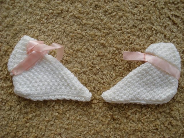 Image 2 of NEW BABY’S FIRST BOOTIES, 2 PAIRS SUITABLE FOR BABY GIRL