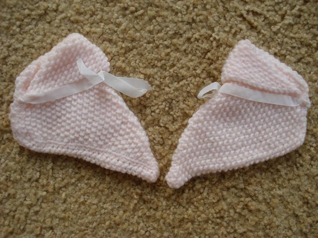 Image 3 of NEW BABY’S FIRST BOOTIES, 2 PAIRS SUITABLE FOR BABY GIRL