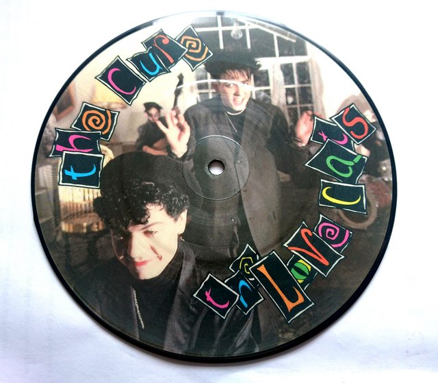 Preview of the first image of The Cure -  Love Cats 7" Picture Disc Single.