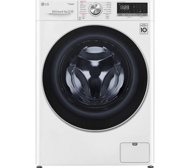 Preview of the first image of LG VIVACE WIFI ENABLED 8/5KG WHITE WASHER DRYER-1400RPM-NEW-.