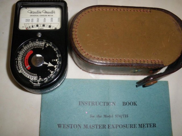 Preview of the first image of Weston Master S74/715 Universal Exposure Meter.