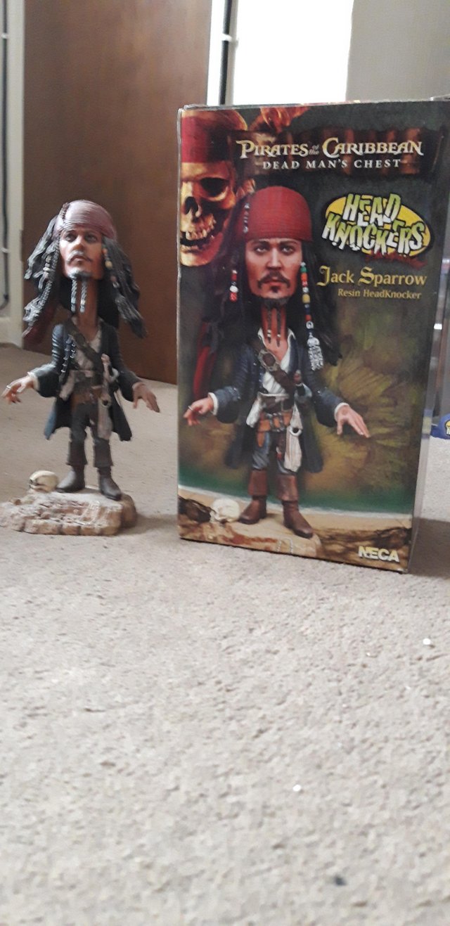 Preview of the first image of Neca Pirates Of The Caribbean dead Mans chest Jack sparrow.