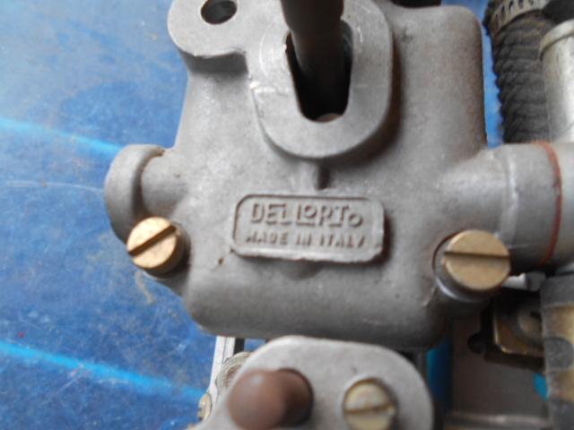 Preview of the first image of Carburetors Dell' Orto FRPA40S with manifold.