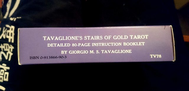 Image 3 of Tarot Tavaglioni - Stairs Of Gold Deck
