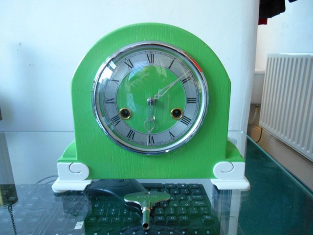 Preview of the first image of Striking mantle clock - smiths enfield.