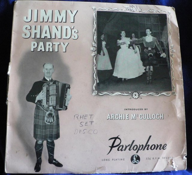 Preview of the first image of Jimmy Shand's Party - 33 1/3 rpm 10" Parlophone LP.