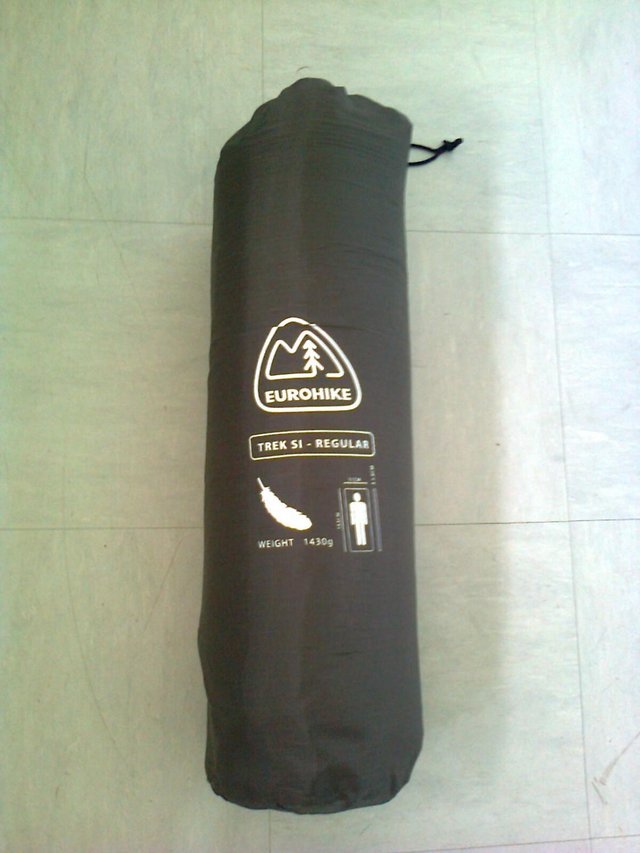 Preview of the first image of Air Ground Mat, Eurohike Trek Si Regular, self inflating air.