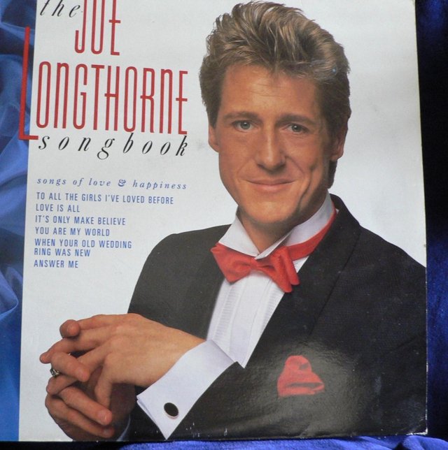 Preview of the first image of The Joe Longthorne Songbook - LP - Telstar Records 1988.