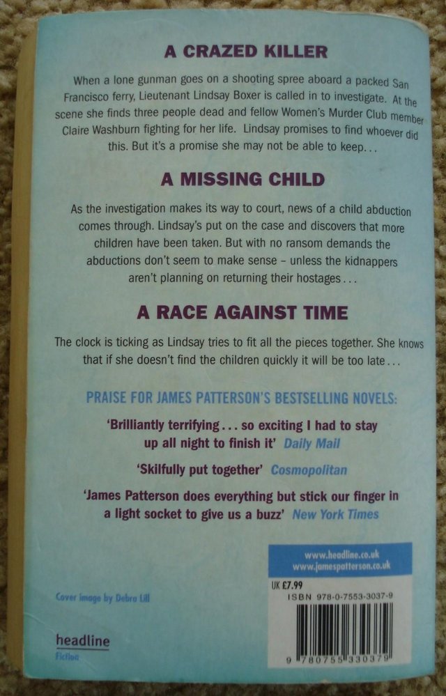 Image 3 of 6th TARGET BY JAMES PATTERSON & MAXINE PAETRO Paperback book