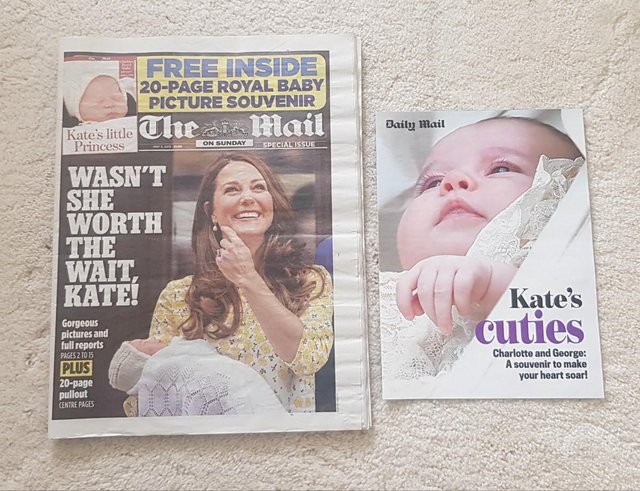 Preview of the first image of The MoS Special Issue - Birth of Princess Charlotte.