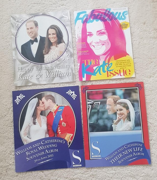 Preview of the first image of Kate & William - Royal Magazines - Mixed Lot.