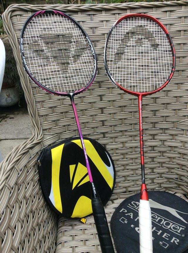 Preview of the first image of Two Badminton rackets.