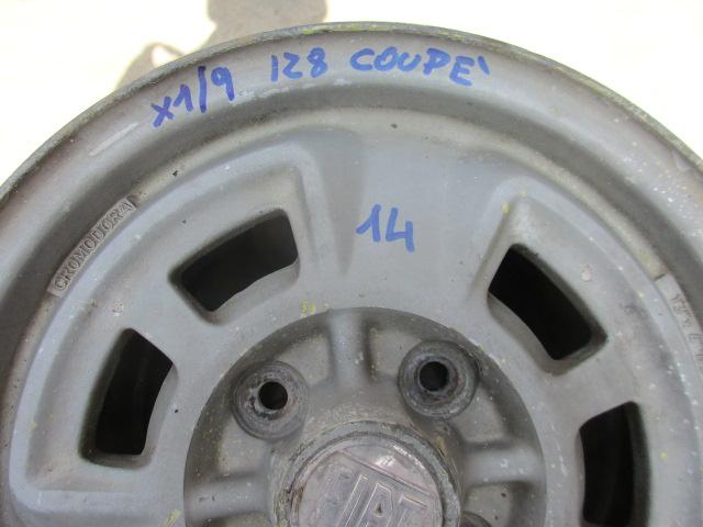 Image 3 of Cromodora Wheel rims 13x4,5 for Fiat X1/9 and 128 Coupè