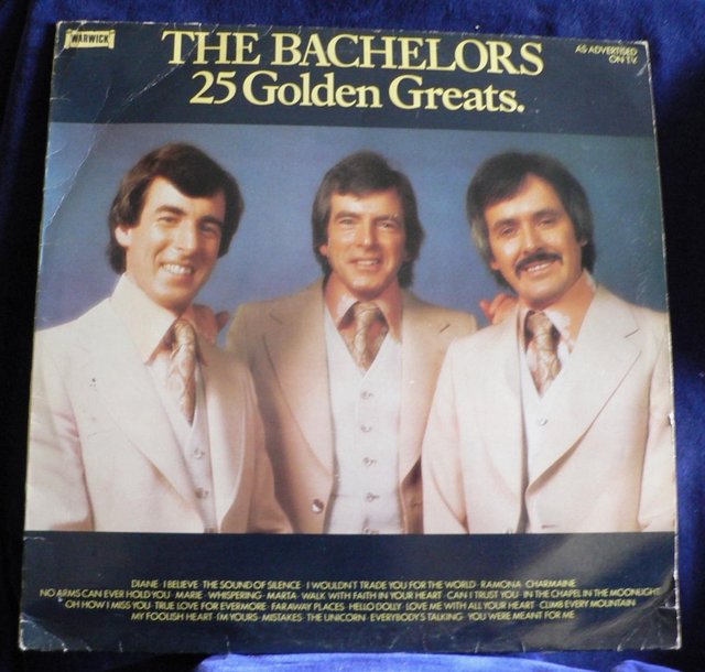 Preview of the first image of The Bachelors - 25 Golden Greats - Warwick Records 1979.