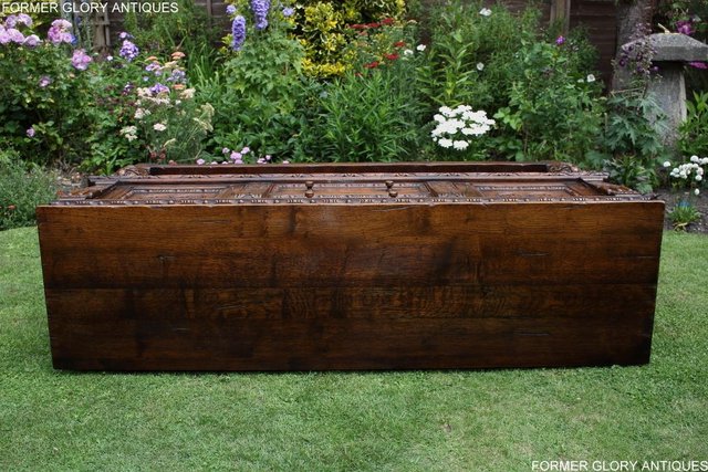 Image 23 of A TITCHMARSH AND GOODWIN CARVED OAK DRESSER BASE SIDEBOARD