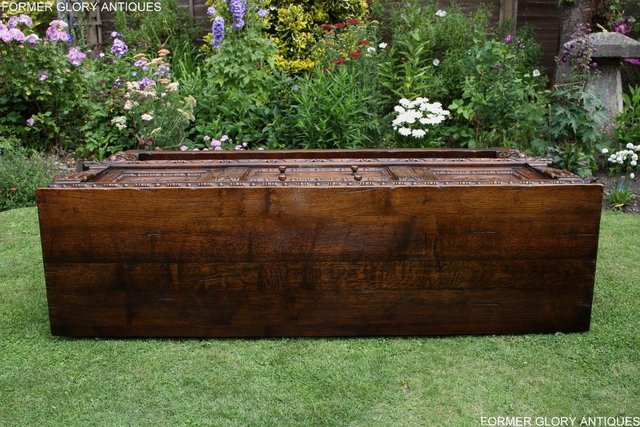 Image 72 of A TITCHMARSH AND GOODWIN CARVED OAK DRESSER BASE SIDEBOARD
