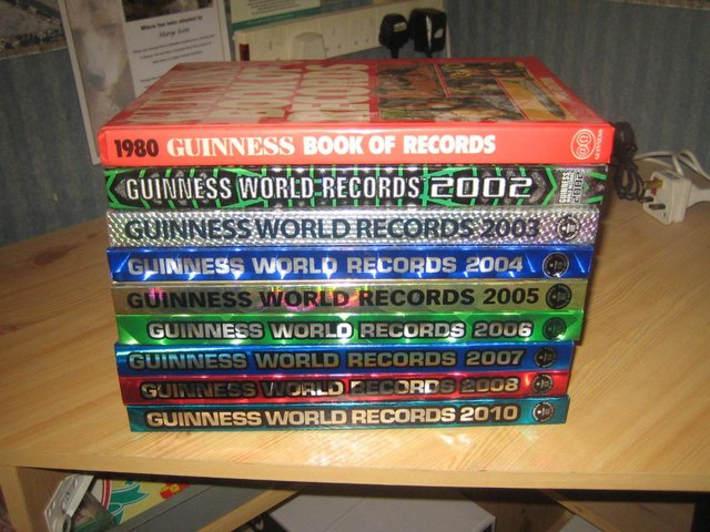 Preview of the first image of Guiness book of Records,.