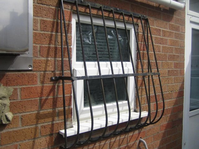 Image 2 of Solid window Grill.