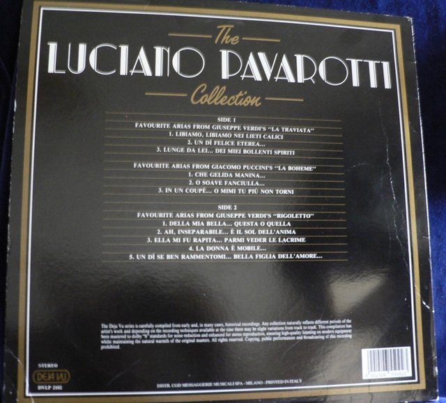 Image 2 of Luciano Pavarotti - The Collection - Deja Vu DVLP 2102