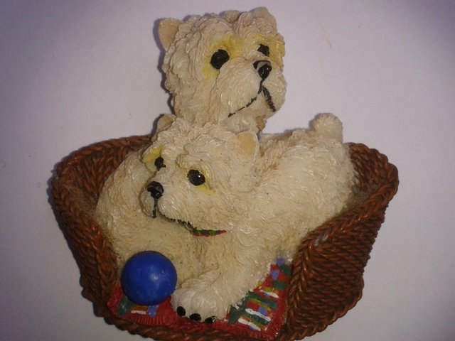 Image 3 of West Highland White Terrier Dog ornament and fridge magnet
