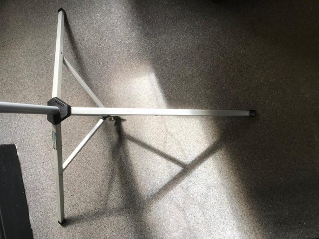 Preview of the first image of PHOTAX No 3 Tripod stand; black/greyused; good condition.