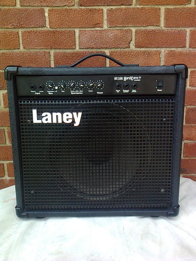 Preview of the first image of Amplifier, Laney HC50B Hardcore Combo, Maximum Power Consump.