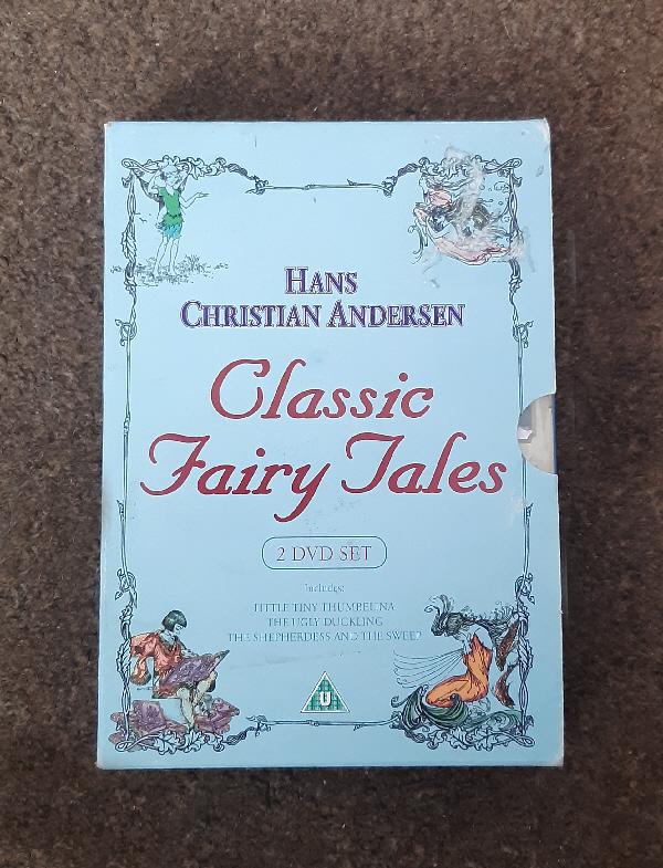 Preview of the first image of Hans Christian Anderson Classic Fairy tales 2 DVD Set  BX18.