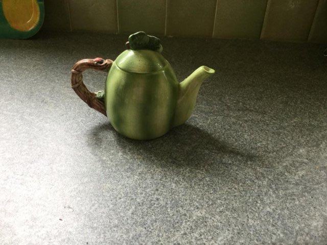 Image 2 of Miniature decorated teapot
