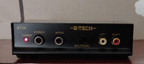 Preview of the first image of B-Tech BT26 Phono Pre-Amp/Processor        BX25.