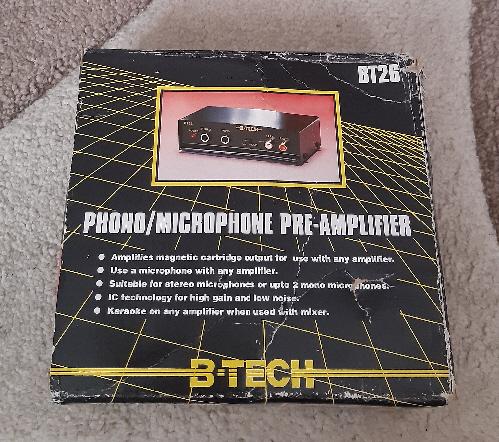 Image 4 of B-Tech BT26 Phono Pre-Amp/Processor        BX25