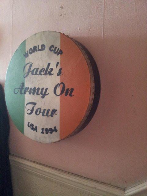 Image 2 of Jack's Army On Tour USA 1994, 18" diameter Bodhrán