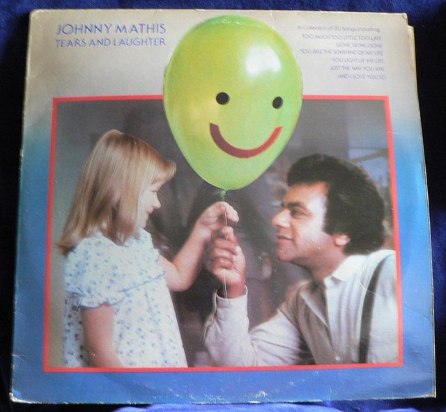 Preview of the first image of Johnny Mathis - Tears And Laughter 1980 - CBS.